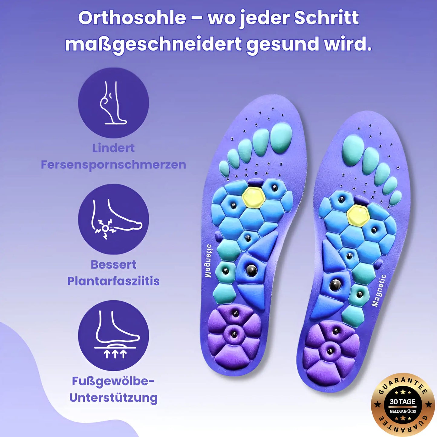 Orthosohle™ – Das Original mit Magnet-Akupressur